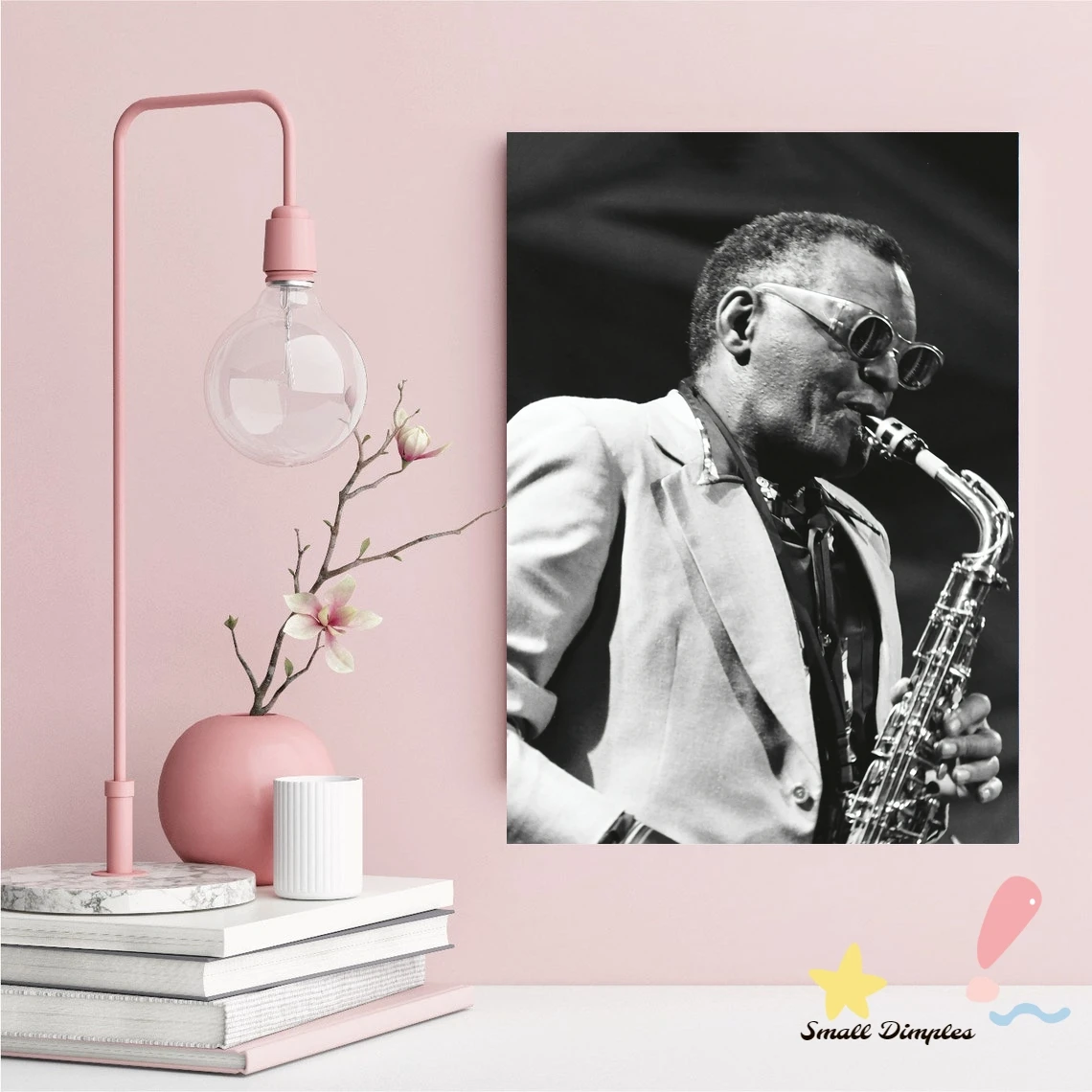 Ray Charles Music Star Poster Canvas Art Print Home Decoration Wall Painting ( No Frame )