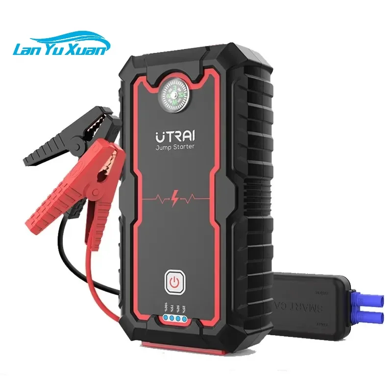 2000A Jump Starter Power Bank Portable Charger Starting Device For 8.0L/6.0L Emergency Car Battery