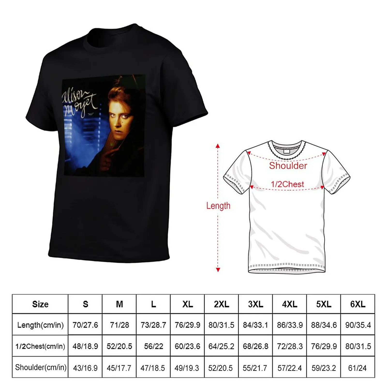 ALISON MOYET ALF T-Shirt quick-drying custom t shirt sweat oversizeds mens graphic t-shirts hip hop