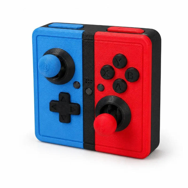Retro-Arcade-Schalterpanel, 3D-gedruckter Spielkonsolen-Schalteraufkleber, Dekoration, 3D-kreative Modifikation, kleines Gadget