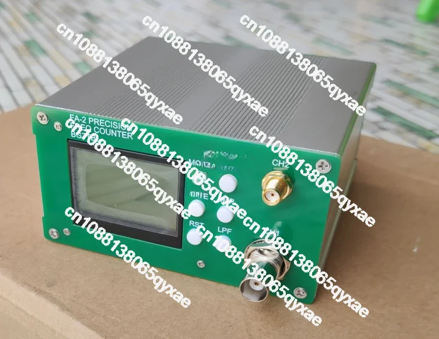 FA-2 Plus Precision Frequency Counter Frequency Meter 11Bit Per Sec 10MHz OCXO with Power Adapter