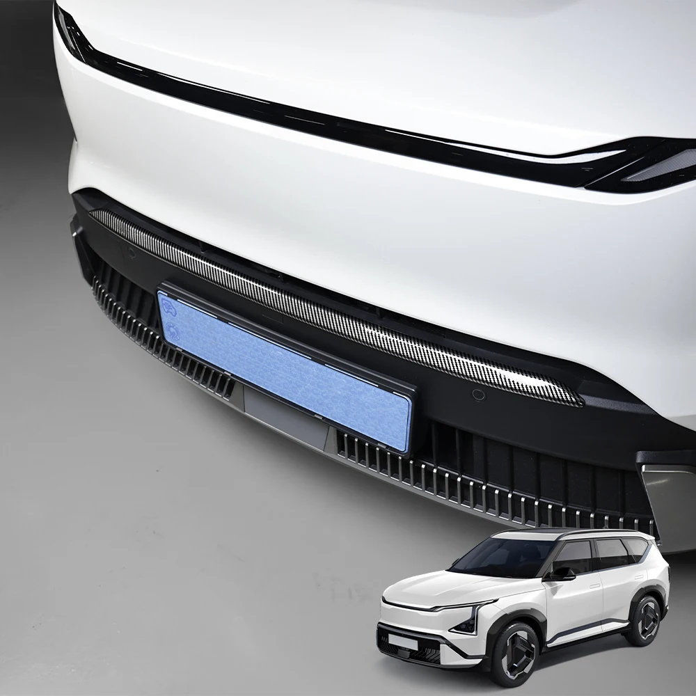 

For Kia EV5 2024 2025 2026 Car Tuning Automotive Front Bump Grille Decorative Strip Cover Trim Exterior Accessories