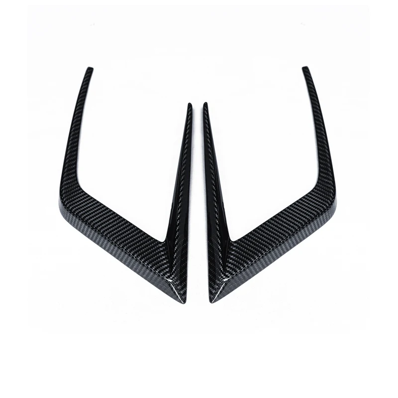 Paktechz Prepreg Dry Carbon Fiber Parts Lower Front Canards for Lotus Eletre