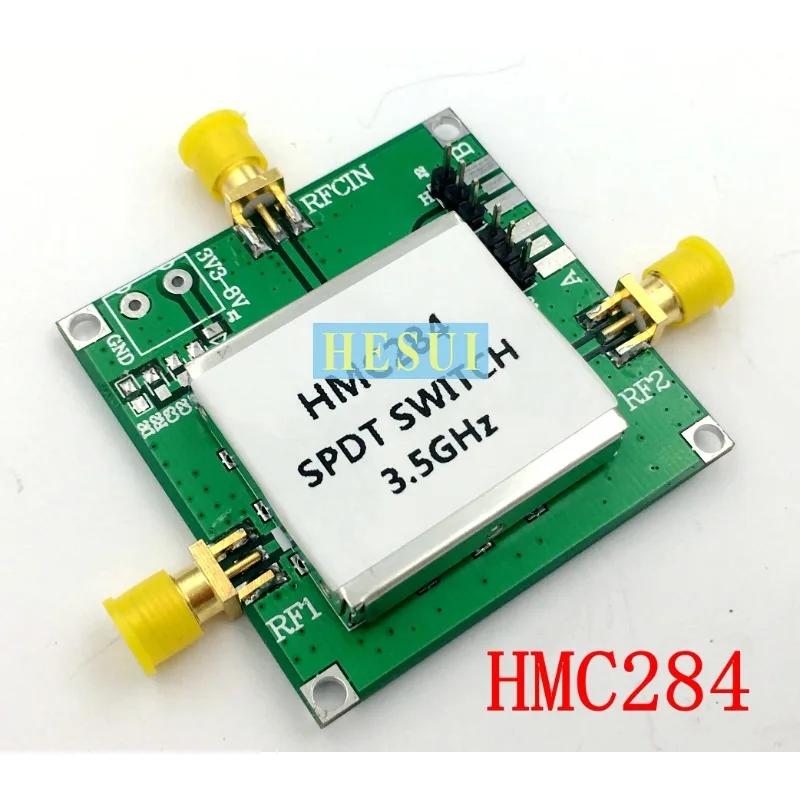 HMC284 RF switch High isolation greater than 45 dB positive control voltage non-reflective design