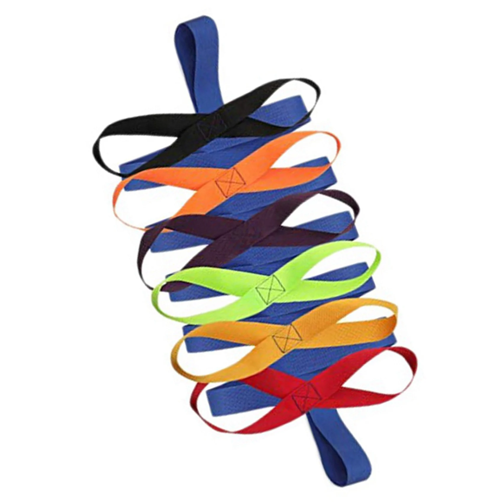 B78B-4X Children's Walking Ropes For Preschool Daycare School Kids Outdoor Colorful Handles For Up To 12 Children 2 Teachers