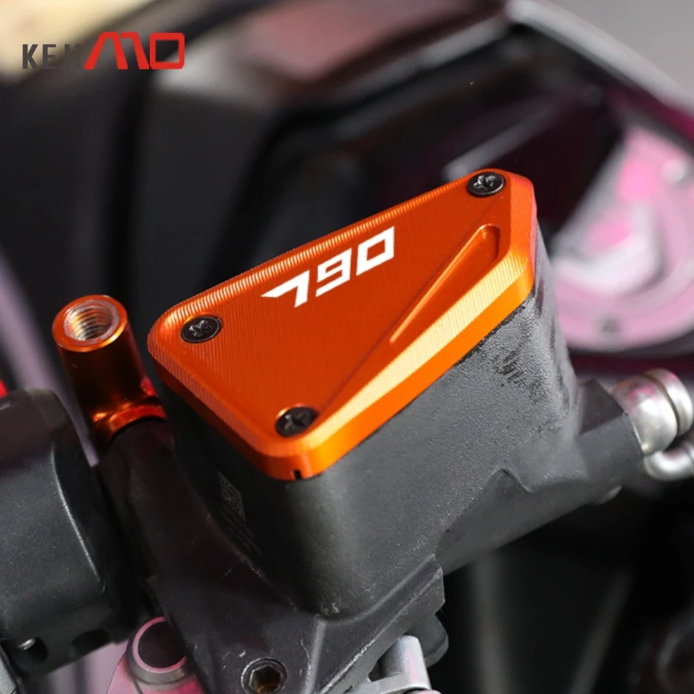

For 790 Duke 790 2017 2018 2019 2020 2022 2023 2024 2025 2026 Motorcycle Front Brake Fluid Reservoir Cap Cover Duke790 790Duke