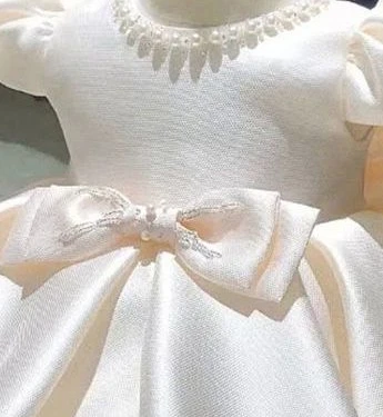 Baby Girls Dress 2024 Princess Dress New Birthday Party Performance Stage Wedding Flower Girl Sweet Dress