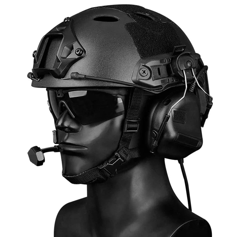 Auriculares tácticos con cancelación de ruido y protección auditiva - imagen 5