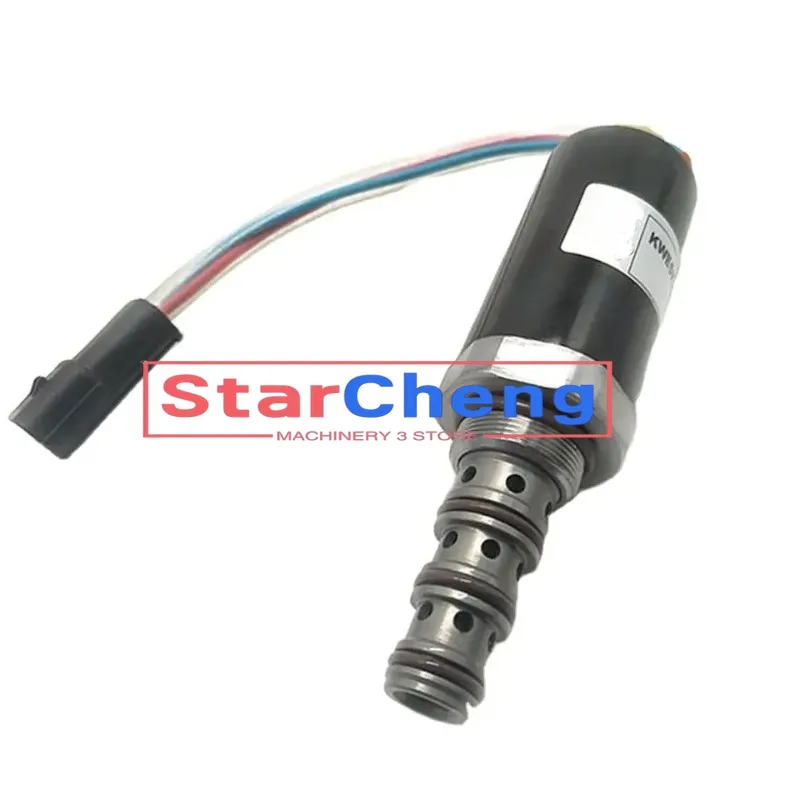 for SY135 Safety Lock Solenoid Valve Hydraulic Main Pump Valve KWE5K-20 G24D07 Higher Quality Excavator Engine Accessories New