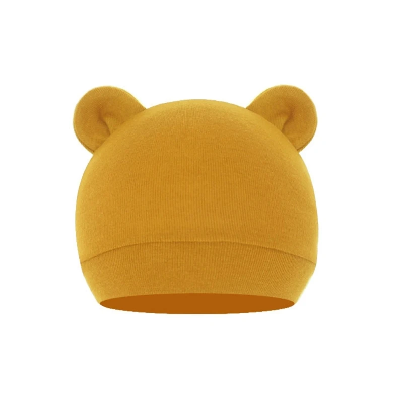 chapéus para bebês unissex, gorro hospitalar infantil, bonito, quente, algodão, urso, recém-nascido, para bebês, para