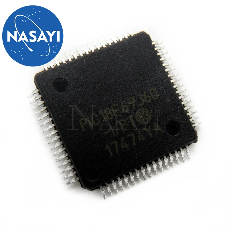 

NASAYI 1pcs/lot PIC18F67J60-I/PT PIC18F67J60IPT PIC18F67J60 TQFP-64 In Stock