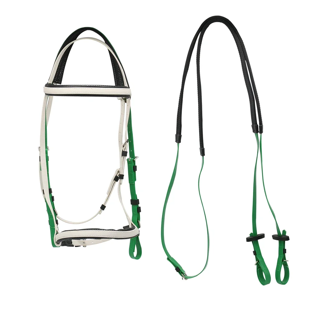 Wholesale Durable PVC Western Horse Halter Single Noseband Headstall Waterproof Model for Equestrian Horse Riding and Racing