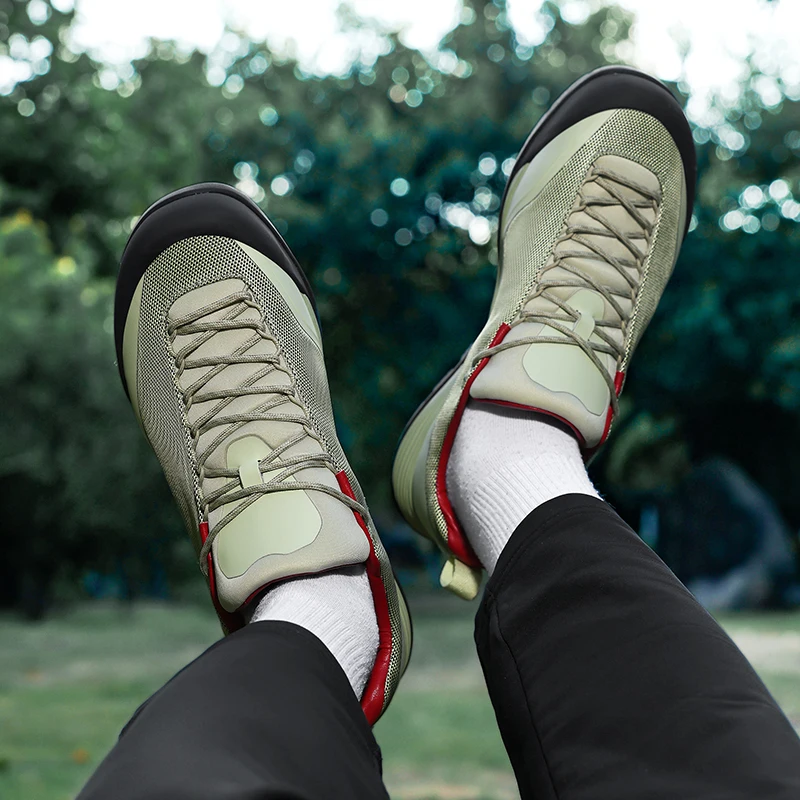 

Супер крутая походная обувь, мужская профессиональная мужская обувь для горного туризма, мужская прогулочная обувь, уличные нескользящие кроссовки, мужские треккинговые кроссовки