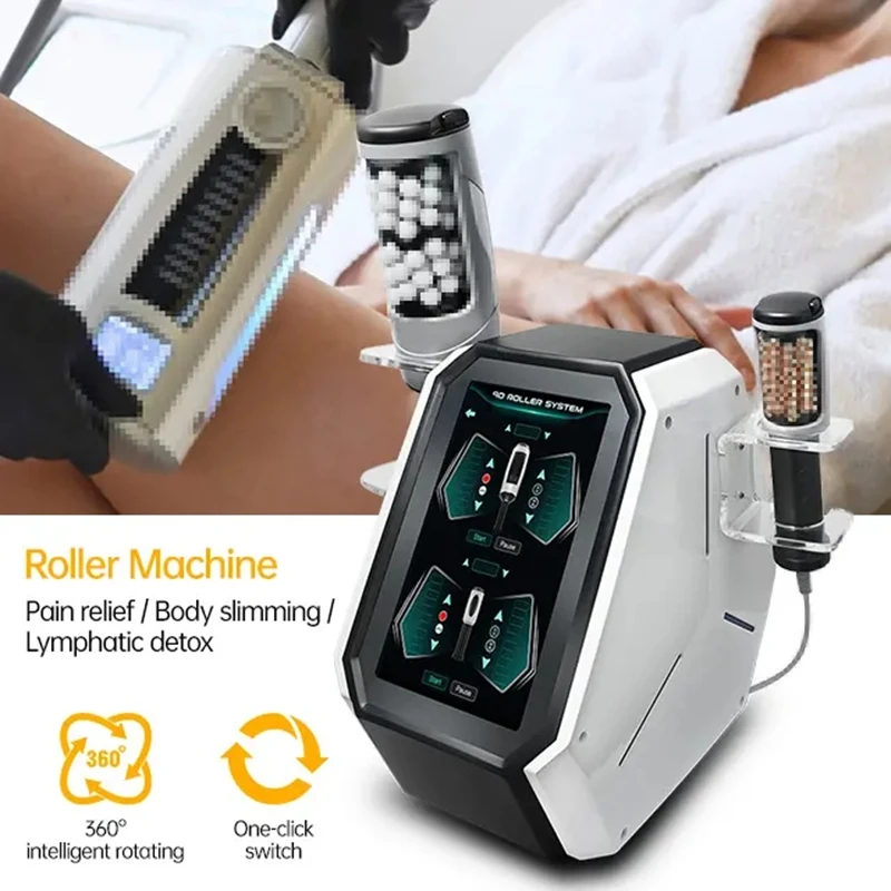 

High Tech Portable Iymphatic Drainage Body Shaping Fat Mass 360 Degree Rotation Internal Ball Drum Facial Beauty Shaping Machine