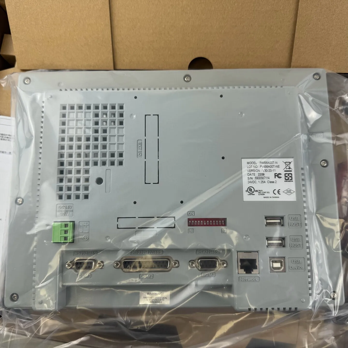 

2026 Brand New Original High-Quality HITECH Touchscreen PWS6A00T-P/PWS6A00T-N