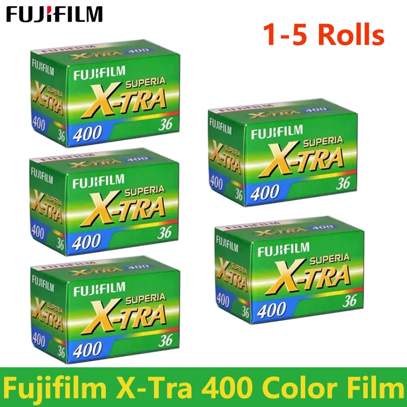 Fujifilm Superia X-tra 400 Farbfilm 35 mm Film 36 Belichtung (X-tra 400 Upgrade Edition) für 135-Format-Kamera – Ablaufdatum: 2025