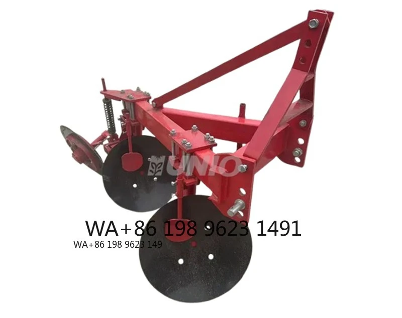 Professional Agricultural Disc Plow Durable TractorAttachment Farmland Orchard Tea Garden Plowing Cultivation & Preparation