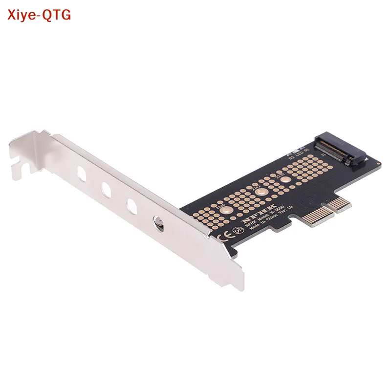 

Hot！1 pc NVMe PCIe x4 x2 M.2 NGFF SSD to PCIe x1 converter card adapter PCIe x1 to M.2 With Screws