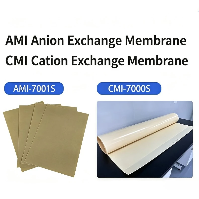 AMI‑7001S AEM & CMI‑7000S CEM Ion Exchange Membrane For Water Electrolysis CO2RR Electrochemical Experiment Test