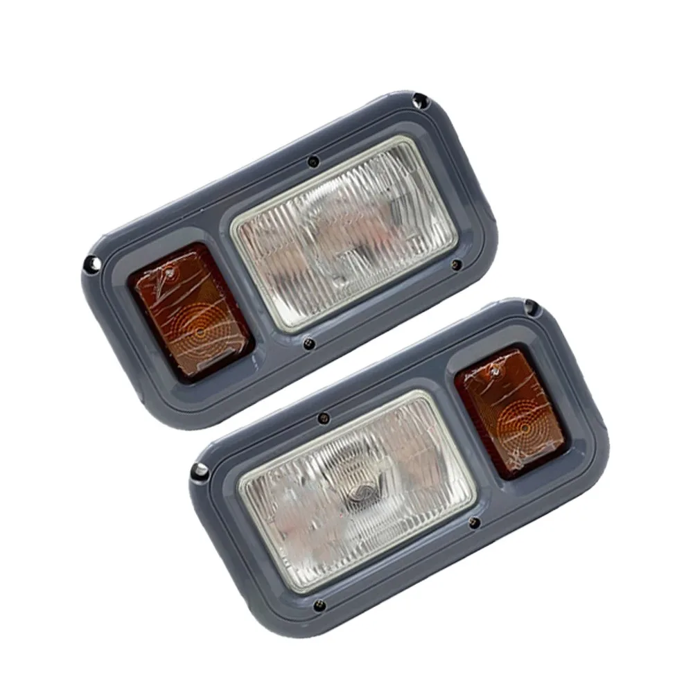 For Doosan Headlight Excavator Tail Working Side Light Lamp Doosan Daewoo DH150W-7/210-7/DX60 DH130W-5-7 Excavator Parts