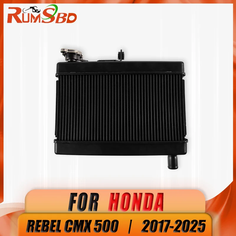Motorcycle Aluminium Radiator Water Tank for Honda Rebel CMX 500 2017-2020 2021 2022 2023 2024 2025 CL300 CL500 2023 2024 2025