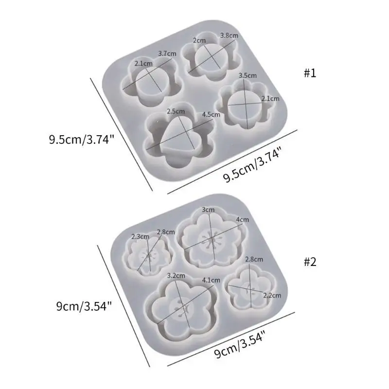 A52E Diy Epoxy Liebe Ornament Treibsand Form Tropfen Kleber Silikon Hausgemachte Form – Detail 6