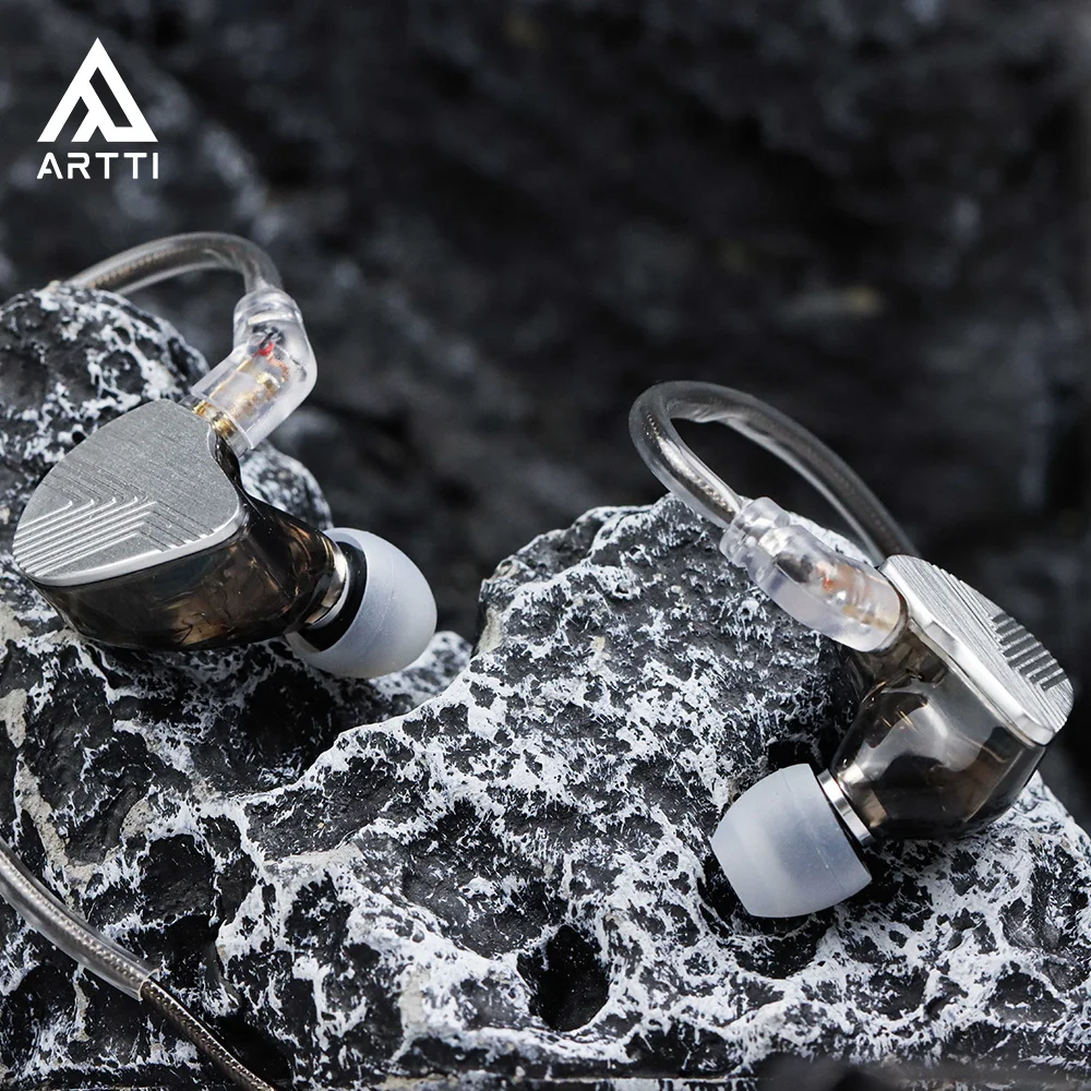 

ARTTI R3 HiFi in Ear Wired IEMs Earphones 10mm Beryllium-plated Diaphragm Dynamic Driver Monitor Headphone with Detachable Cable