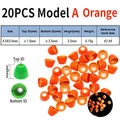 A20pcs Orange4.5X3.5
