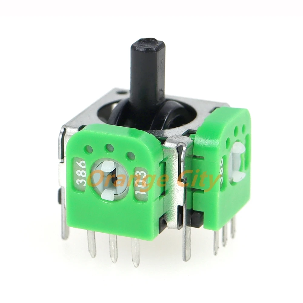 Thumb Stick joystick analogico 3D sostitutivo da 10 pezzi per Nintendo NGC per parti di riparazione controller gamecube