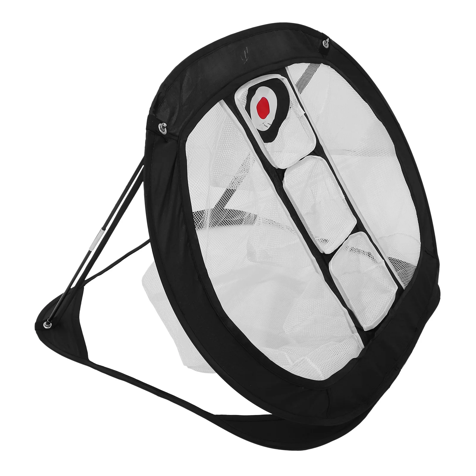 شبكات ممارسة الجولف للاستخدام الداخلي في الفناء الخلفي، تصميم مدمج، متين وسهل الإعداد، مثالي على أهداف التدريب #4