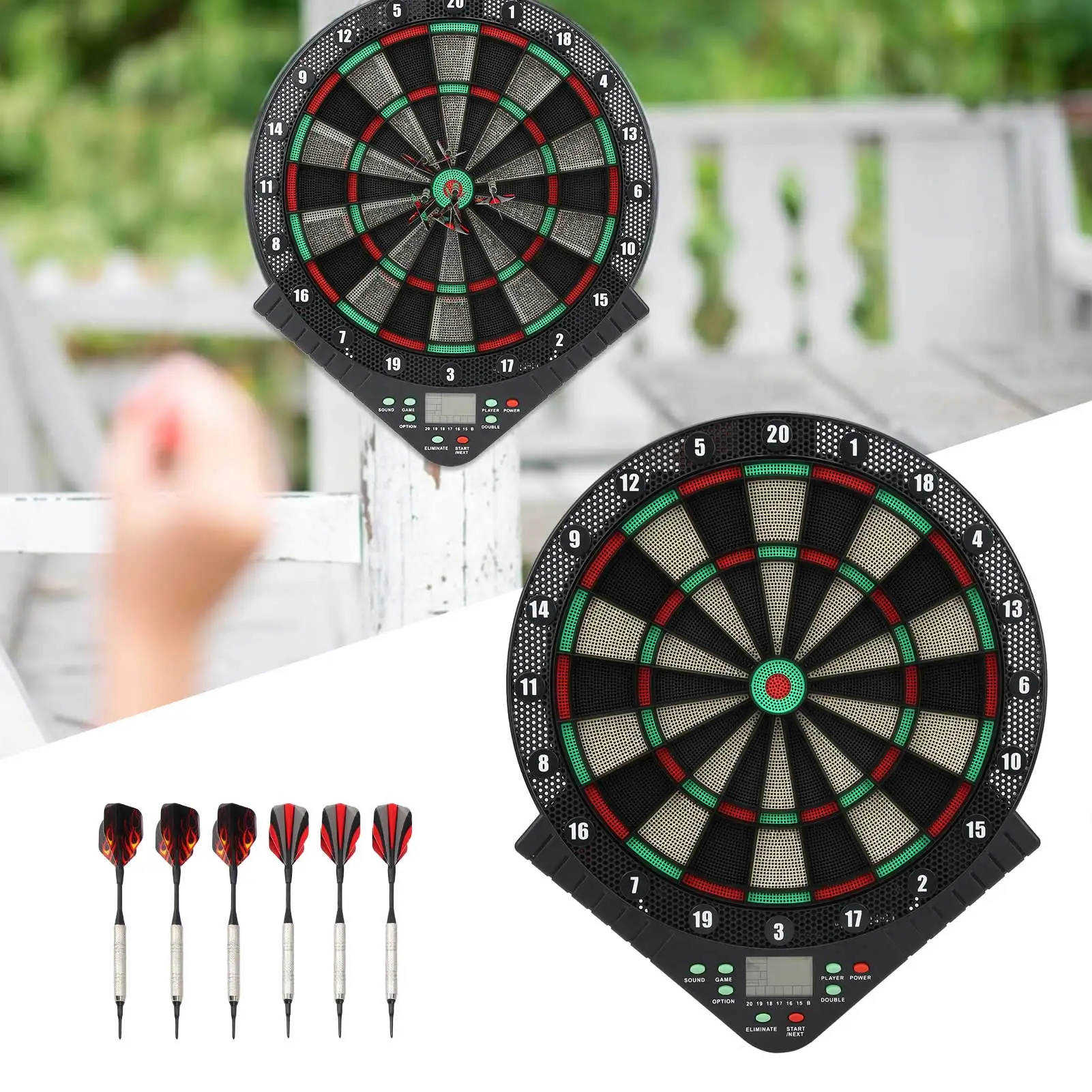 Набор досок для дартса, электронная доска, набор пластиковых мишеней, игровой аксессуар, набор электронных досок