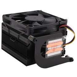 For Raspberry Pi 5 Argon THRML 60Mm Radiator Cooler With Copper Heat Pipe Passive Active Cooling Ice Tower PWM Fan