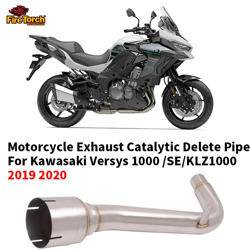 

Выхлопная труба для Kawasaki Versys 1000 SE KLZ1000 Versys1000 2019 2020 2021