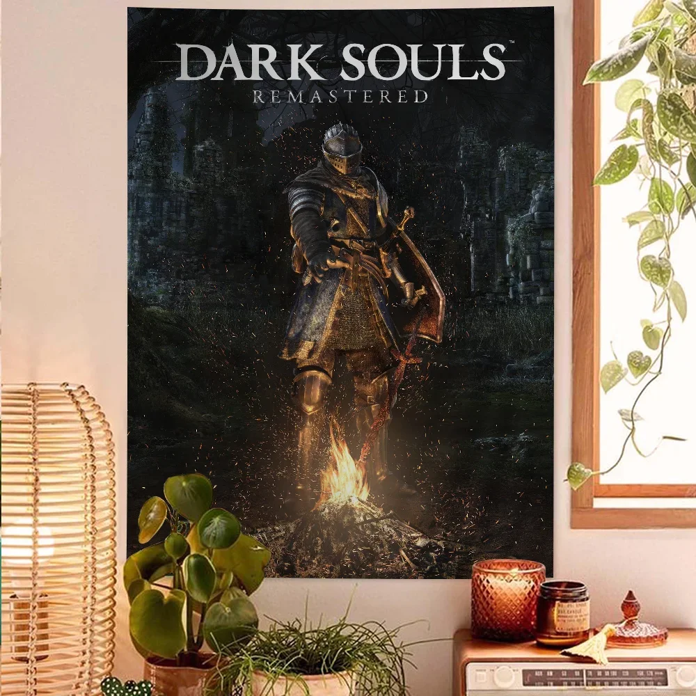 Dark Souls Chart Tapestry Art Science Fiction Room Home Decor Cheap Hippie Wall Hanging