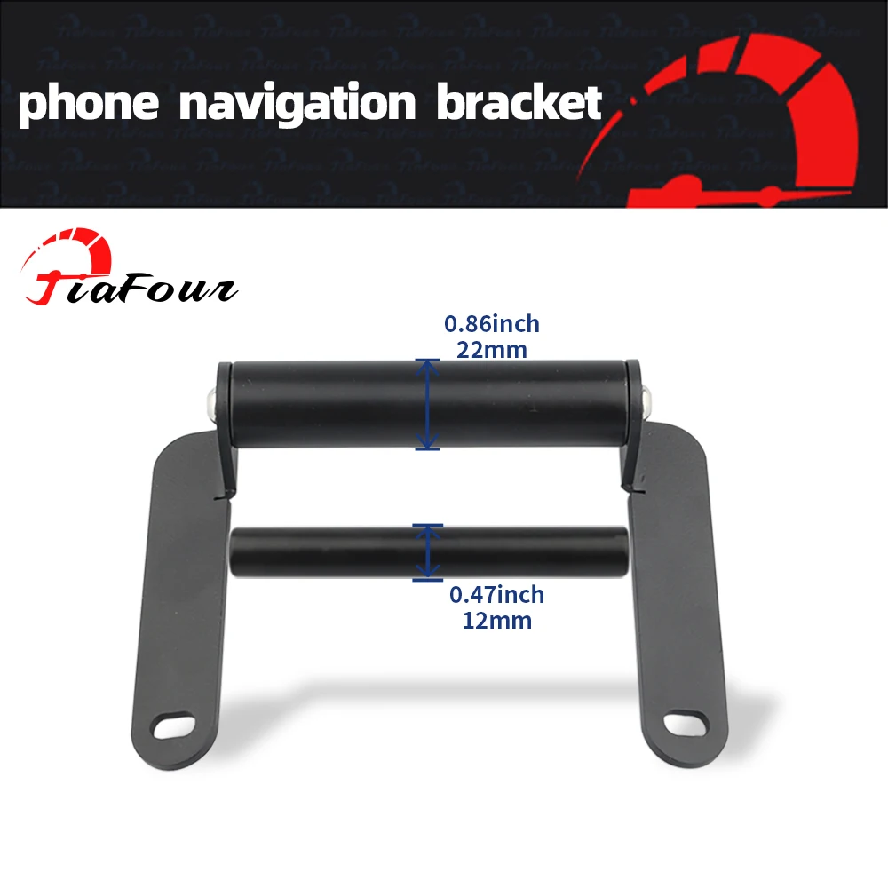 FIT For SR GT200 GT125 GT 200 GT 125 2022-2023 Stand Holder Phone Mobile Phone GPS Plate Bracket