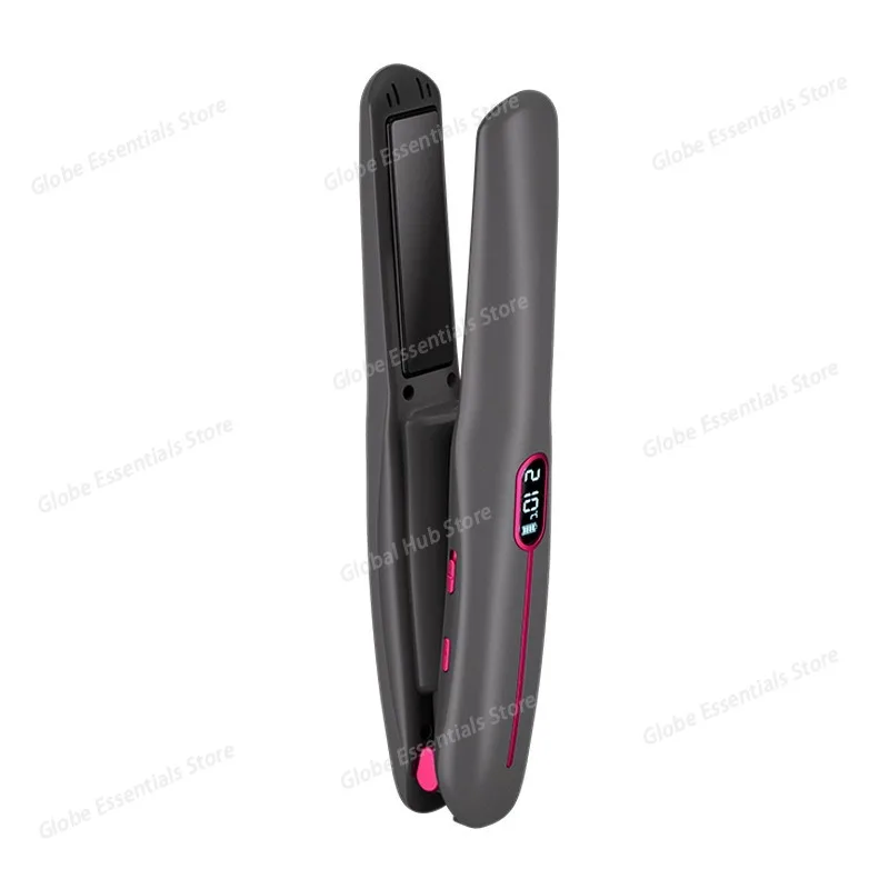 

Mini Professional Portable Hair Curler Hair Straightener Flat Iron Hairs Straightening Corrugated Iron Styling Tools