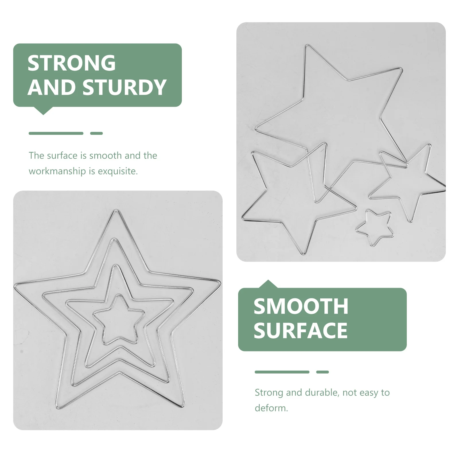 

16Pcs Creative Iron Rings Dream Catcher Hoops Wear-Resistant DIY Craft Accessories Perfect for Wreath Garland Handmade