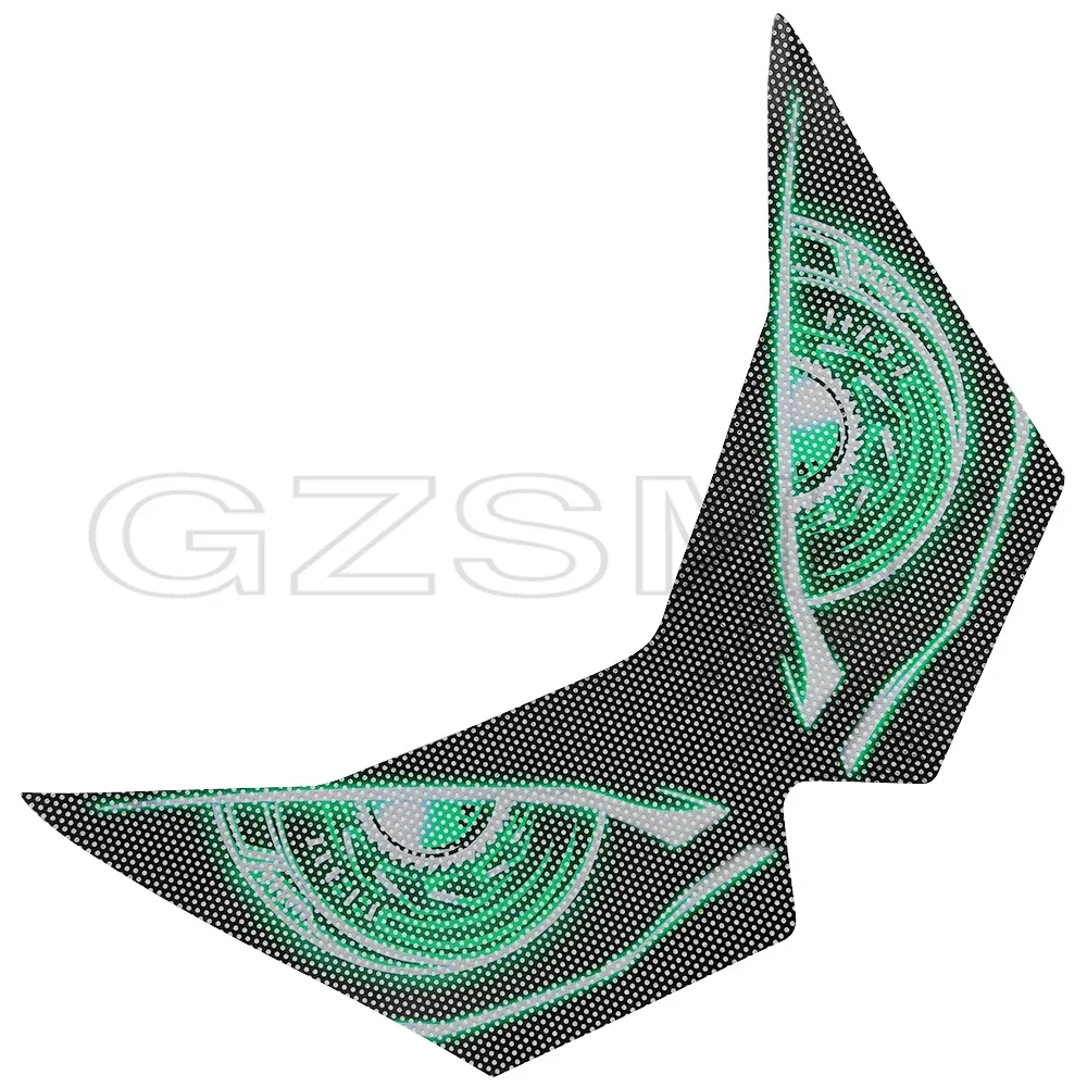 Motorcycle Front Fairing Headlight Stickers fit For KAWASAKI Z750 Z750R Z1000 Z 750 Z 1000 Guard Head light protection Sticker