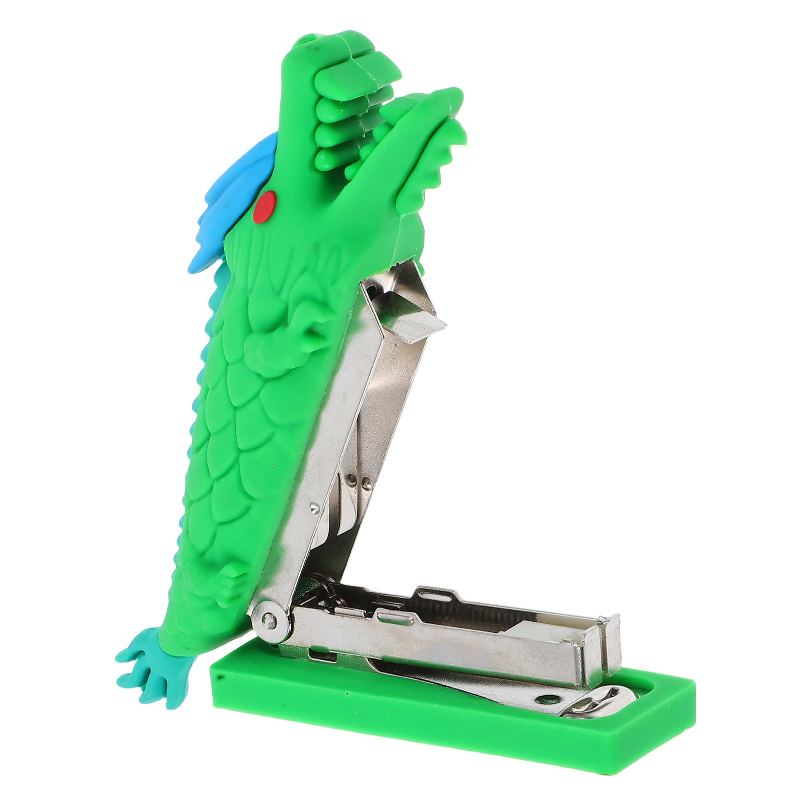 

Mini Dragon Shaped Stapler Cute Portable Office Supplies Stainless Steel Staples for Students Desk Stationery