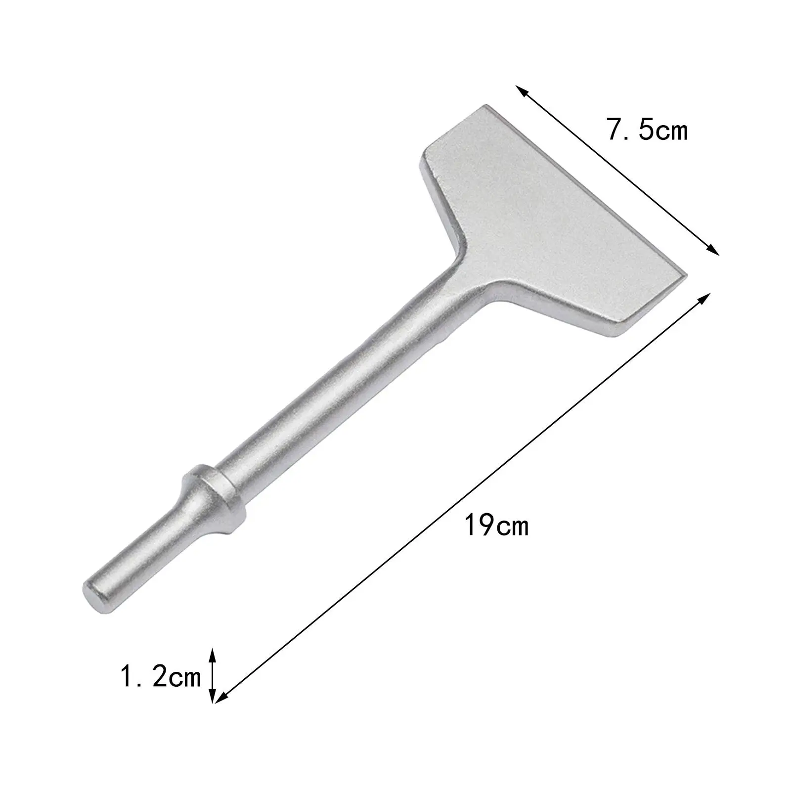 Wide Air Chisel Bit, Shank Tile and Scaling Chisel Scrapers Wall and Floor Scrapers Tile Remover