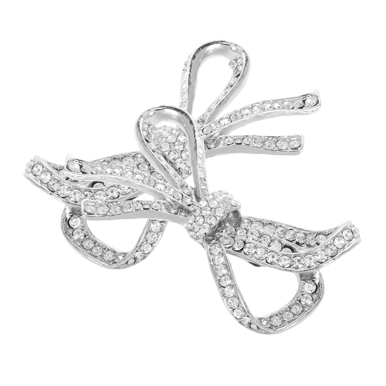 

Detachable Rhinestone Shoe Clips High Heels Accessories Bowknot Bride Decorative Buckle Ribbon Shoe Decorations
