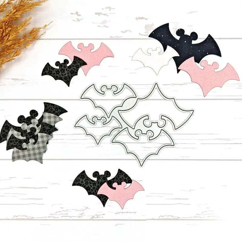 Disney Mouse Bats Metal Cutting Dies Die Cuts for DIY Scrapbooking Paper Cards Crafts Making New 2023 Arrival