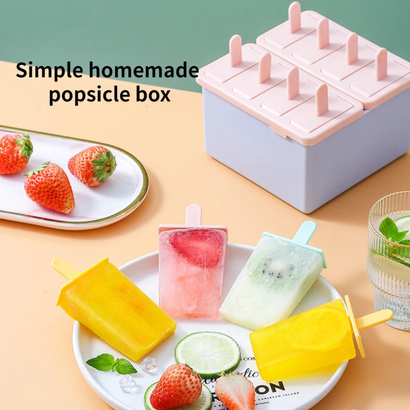 Ice Cream Mold, Homemade Popsicle Mold, Household Plastic, Homemade Popsicle Making Machine, Homemade Popsicle Pudding Stick