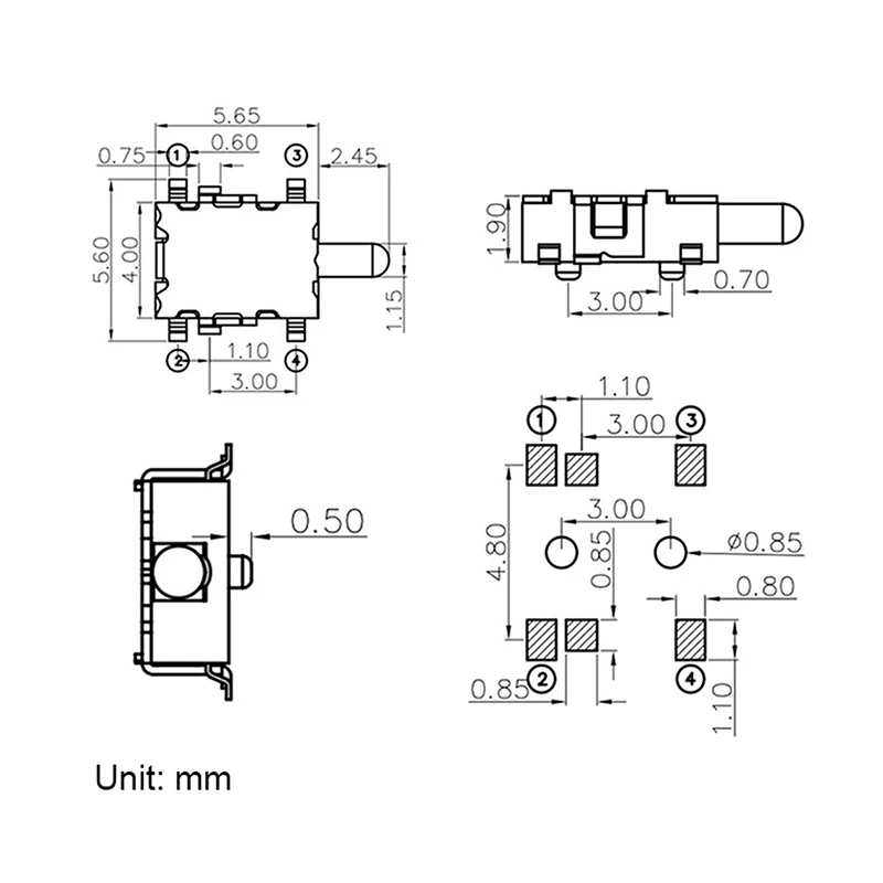 10Pcs KFC-V-K1B Min…