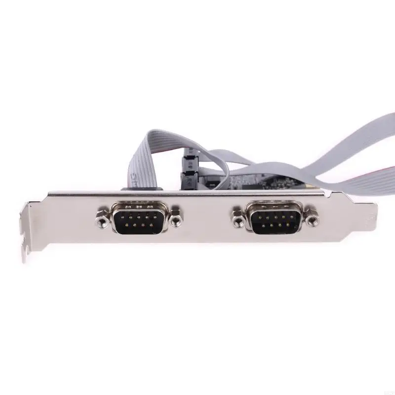 462E 99100 Chipset PCIe 4 Port Serial Add on Card Multi RS232 DB9 COM Expansion Riser