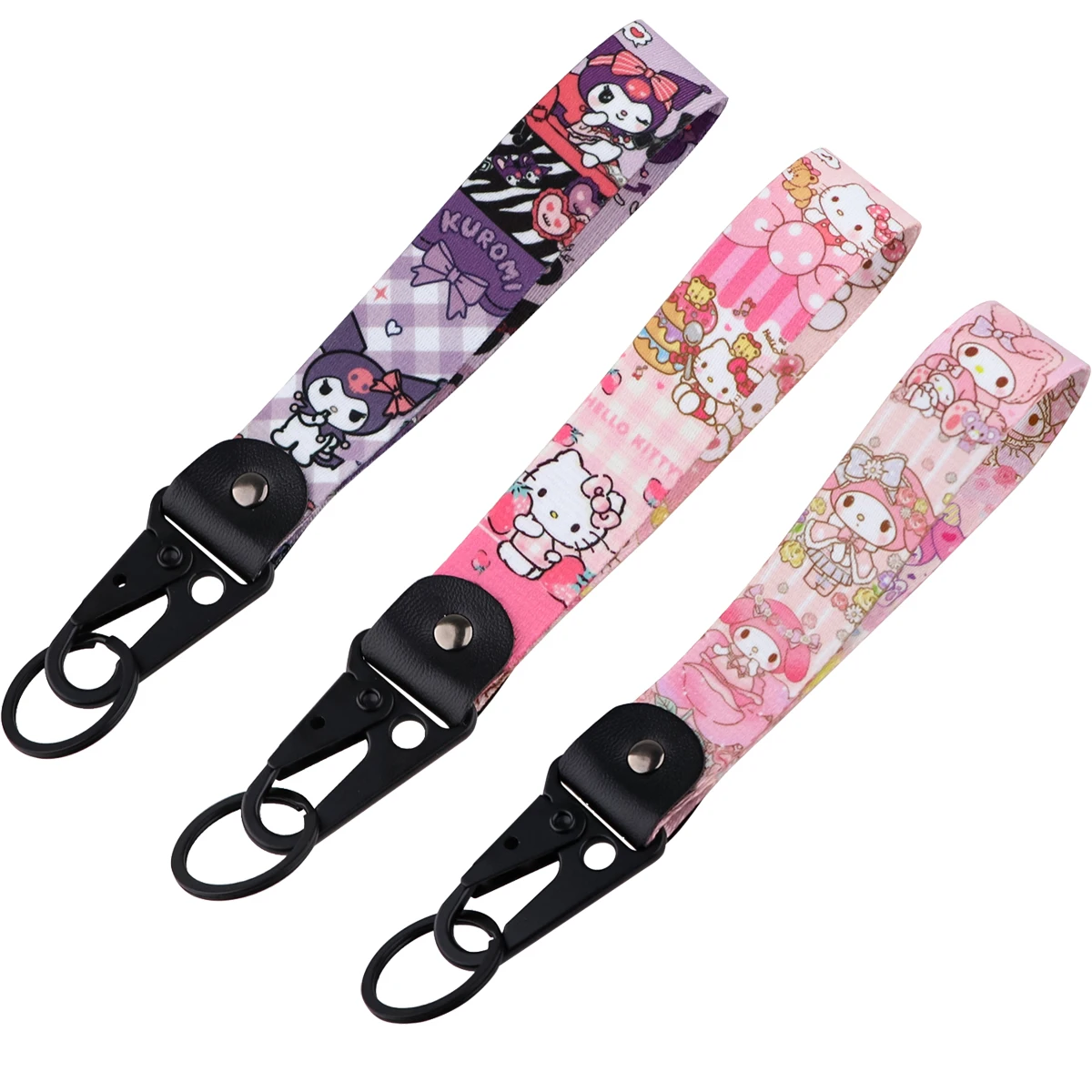 Anime Cute Cartoon Lanyard Keychain Eagle Beak Key Tag For Motorcycles Cars Backpack Chaveiro Key Ring Fashion For Friends Gifts