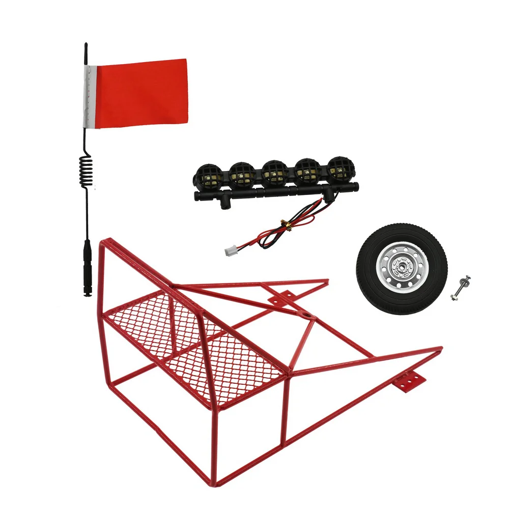 

Фотовспышка запасная для WPL D12 1/10 RC Car Upgrade DIY, модифицированные детали, 1