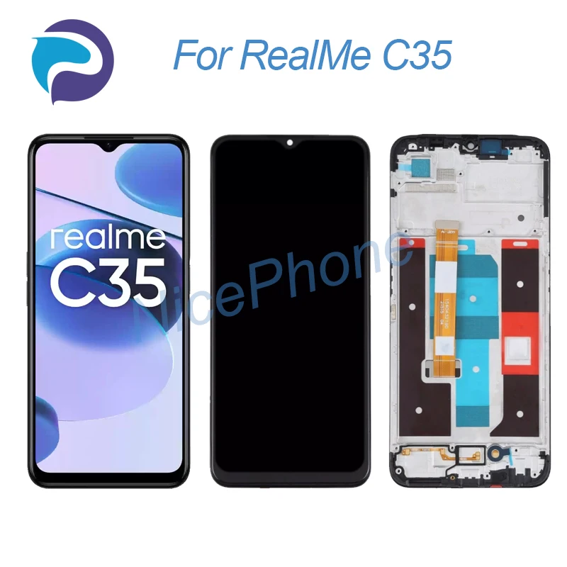 

for RealMe C35 LCD Screen + Touch Digitizer Display 2408*1080 RMX3627 C35 LCD Screen display