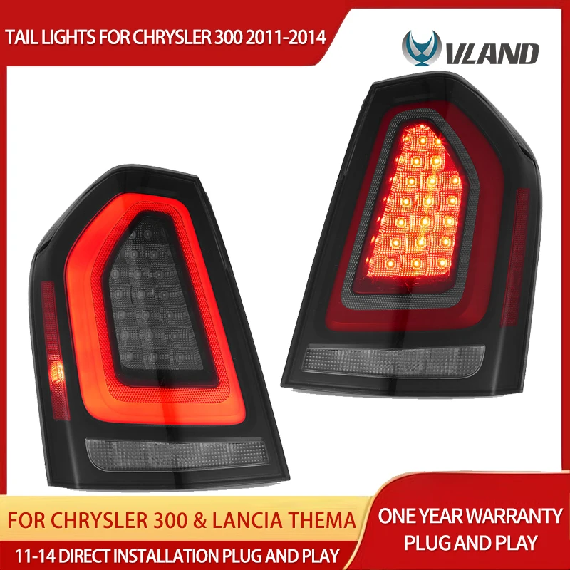 11-14 Chrysler 300 et Lancia Thema Vland feux arrière LED avec animation de démarrage
