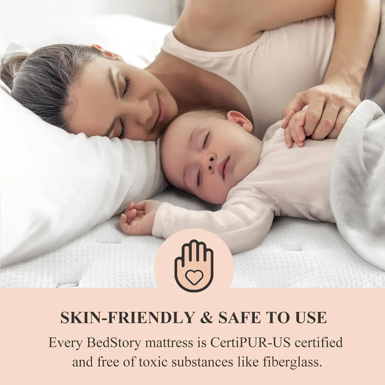 Colchão Queen de 14 polegadas - Colchão híbrido de coleção de hotel para suporte lombar extra - Colchão de pelúcia para alívio da dor e sono profundo